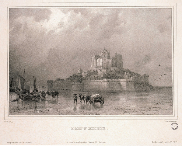 La France : Mont-St-Michel. Par Deroy et Lemercier.