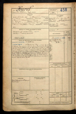 Hurel, René Alphonse Emile Désiré