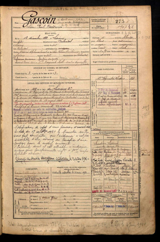 Gascoin, Léon Paul Denis