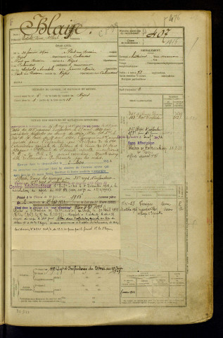 Blaie, Léopold Pierre Albert