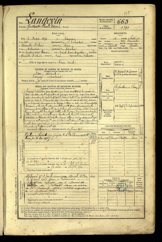 Langevin, Gustave Louis Désiré