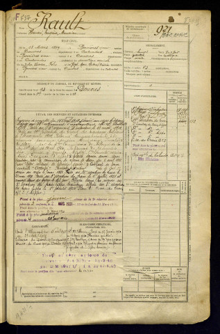 Rault, Henri Eugène Maurice