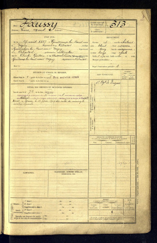 Vaussy, Léonce Marcel