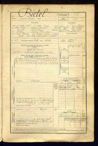 Bictel, Ernest Désiré