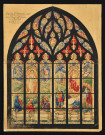 "Eglise Saint-Sauveur à Caen. Avant-projet. Grande fenêtre sur la Rue Froide", par Marcel Rouillard.