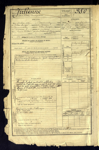 Julienne, Louis Célestin Dominique