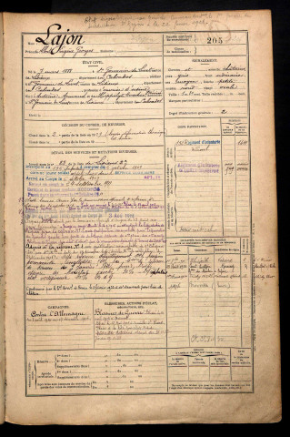 Lajon, Albert Eugène Georges