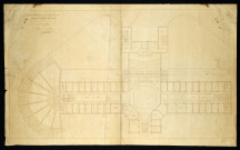 Plan d'une partie du 1er étage