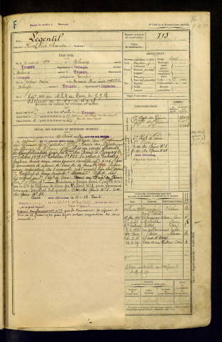 Legentil, Marcel Emile Alexandre