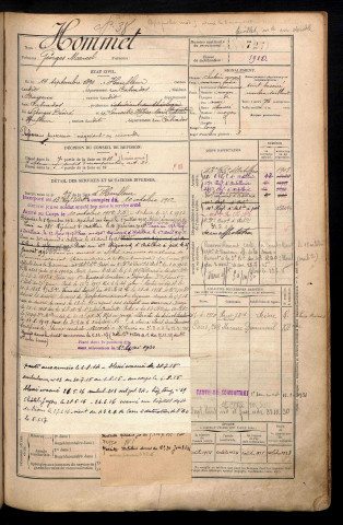 Hommet, Georges Marcel