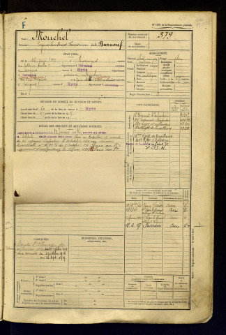 Mouchel dit Burnouf, Eugène Louis Ernest François