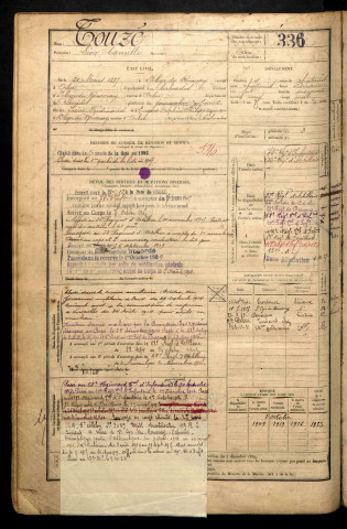 Touzé, Léon Camille