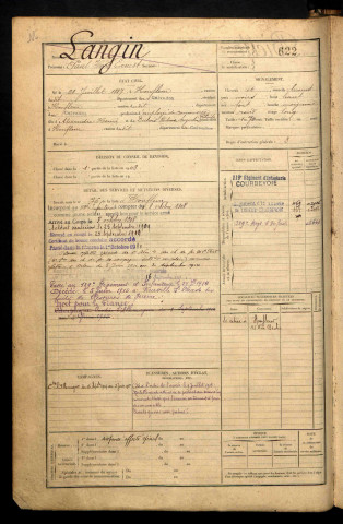 Langin, Paul Henri Ernest