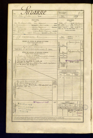 Suzanne, Léon Jules