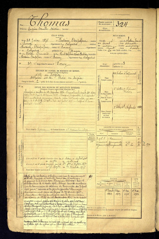 Thomas, Eugène Camille Désiré