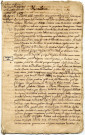 Copies de donations sur Mathieu faites à l'abbaye de Barbery par les familles de Mathan et Creully de 1219 à 1274