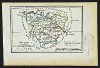 Carte du département de l'Eure
