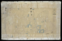 Copie de la section A du plan cadastral de la ville de Bayeux