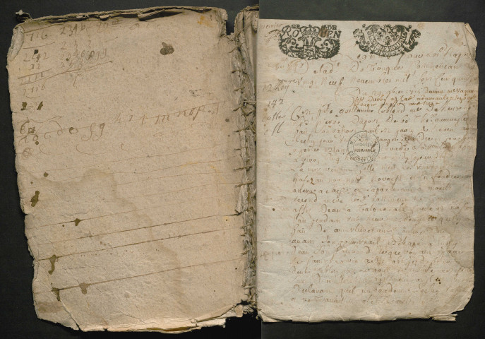 29 novembre 1715-30 avril 1721