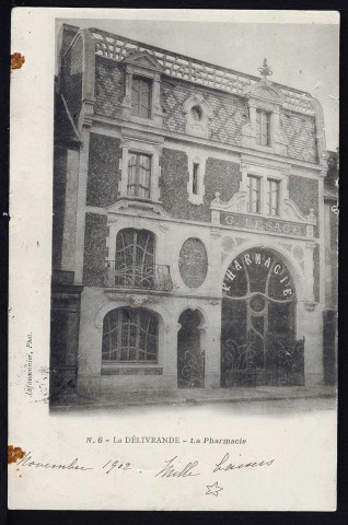 Pharmacie Lesage (n°169 ; 190 à 192)