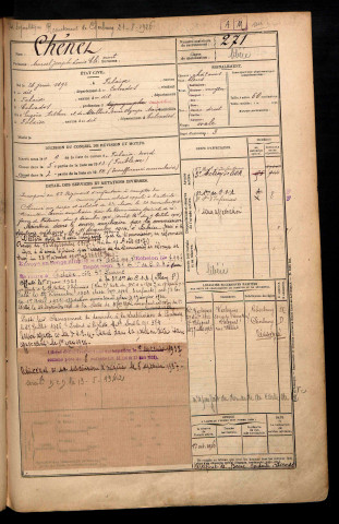 Chénet, Marcel Joseph Louis Clément