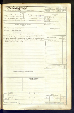 Piédagnel, Georges Adrien Julien