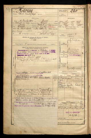 Harang, Charles Désiré Joseph