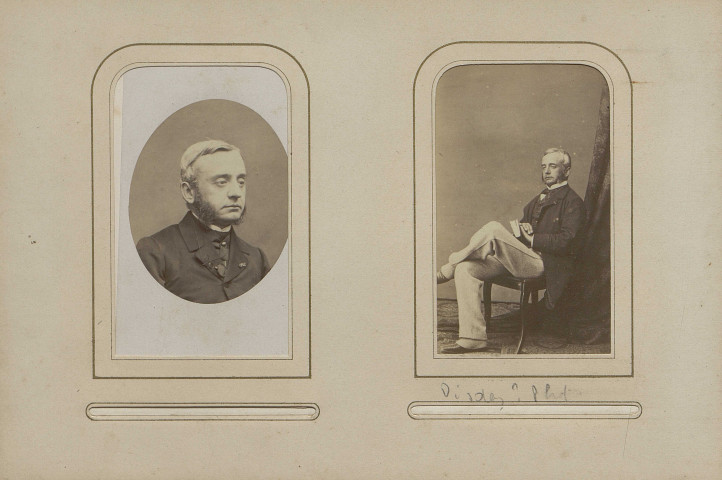 Gustave Dubois de l'Estang (6 photographies dont 1 par Disderi)