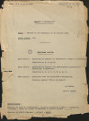 Rapports du préfet Cacaud de septembre à décembre 1942
