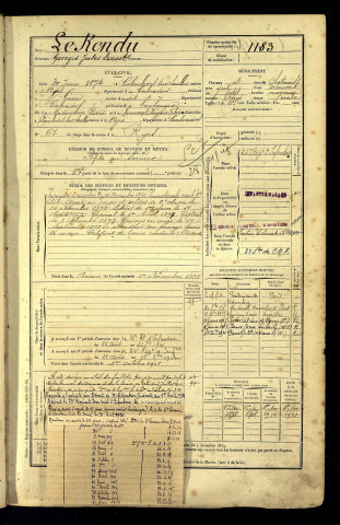 Le Rendu, Georges Jules Ernest