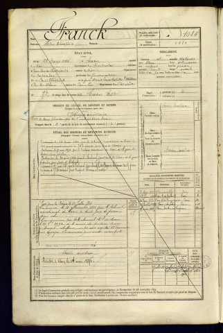 Franck, Félix Théophile