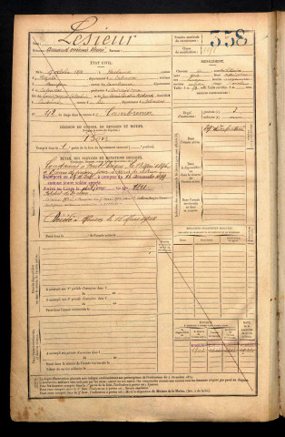 Lesieur, Armand Onésime Henri