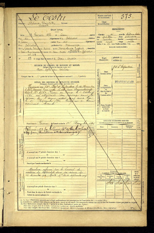 Le Testu, Alphonse Théophile Auguste