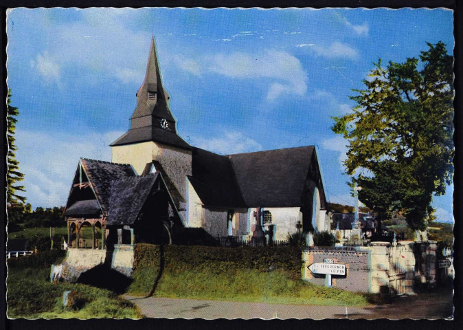 Rocques : Eglise (IXe et Xe siècle) et plaque à ses enfants morts pour la patrie (1914-1918) (n°1 à 6, 8 à 9) Monument aux morts (1914-1918) (n°7)