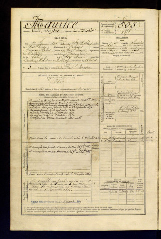 Maurice dit Michel, Louis Eugène