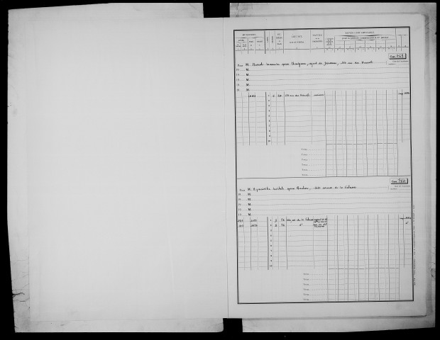 matrice cadastrale des propriétés bâties, 1911-1972, 3e vol. (cases 763-1186)