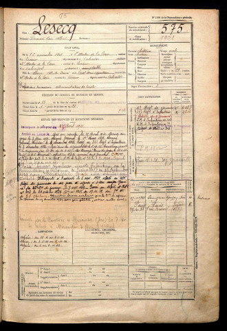 Lesecq, Bernard René Albert