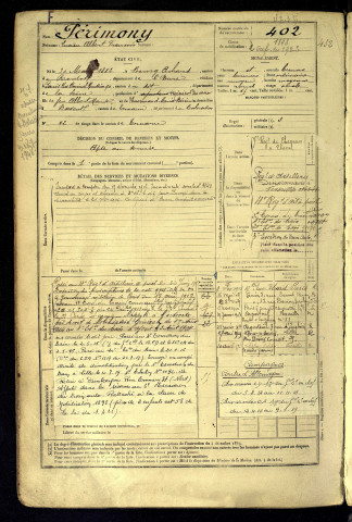 Périmony, Lucien Albert François