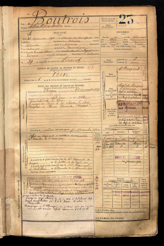 Boutrois, Arthur Alphonse Aurélien