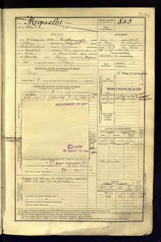 Miquelot, Victor Louis