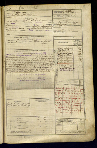 Yvray, Pierre Arsène Ferdinand