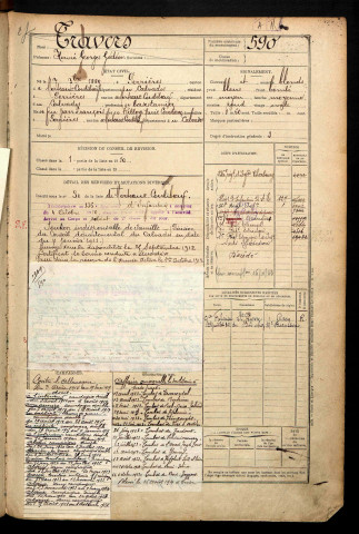 Travers, Henri Georges Gédéon