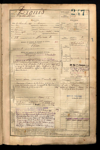 Dionis, Léopold Alfred