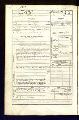 Canu, Alphonse Albert