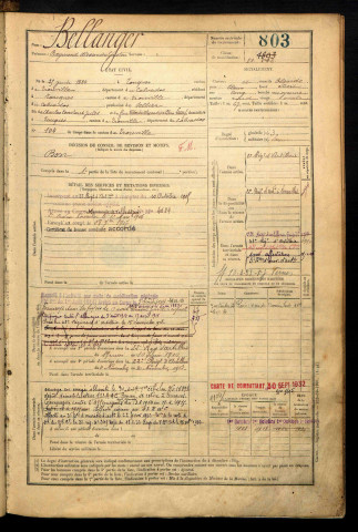 Bellanger, Raymond Alexandre Gaston