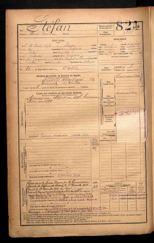 Stéfan, Henri Emilien