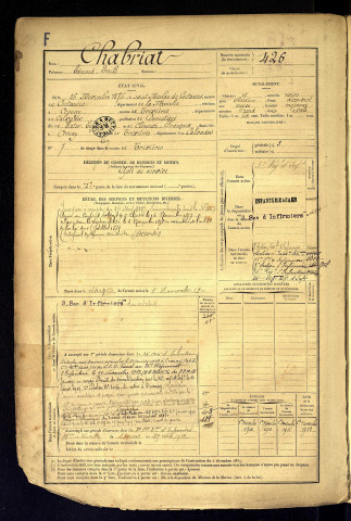 Chabriat, Edmond Emile