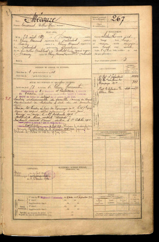 Mézouze, Toussaint Arthur Henri