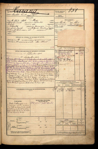 Harang, Amédée Louis Alphonse