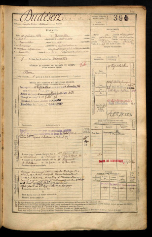 Dudésert, Emile Victor Albert